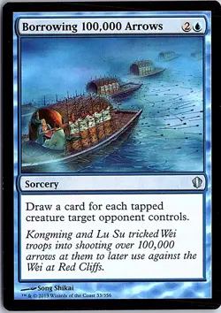 Borrowing 100,000 Arrows U Commander 2013 33 LP Magic - Image 1