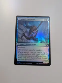 MTG - Veteran Ice Climber (Foil) - Tarkir Dragonstorm NM/M Condition - Image 1