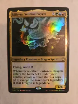 Mtg Miirym Sentinel Wyrm Foil Nm Clb - Image 1