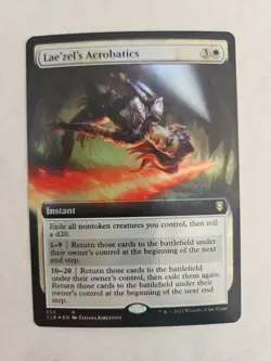 Mtg Lae'zel's Acrobatics Art Foil Nm Clb - Image 1