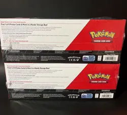 Sam’s Club Pokemon Prismatic Evolutions 2 Surprise Box’s & 2 Booster Bundles Lot - Image 2