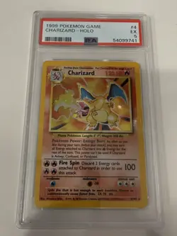 Charizard Pokemon Base Set Unlimited 4/102 - PSA 5 - English - Image 5