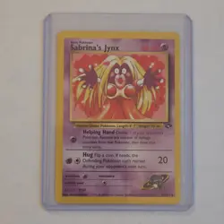 Pokemon Sabrina's Jynx Basic Gym Challenge 57/132 60 HP 2000 English - Image 1