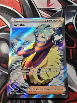 Pokemon Grusha 253/193 SV: Paldea Evolved Full Art Ultra Rare Holo - NM - Image 1