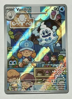 Pokemon TCG - Vanillish - 190/182 - 2025 Pokemon Holiday/Advent Calendar IR - Image 4
