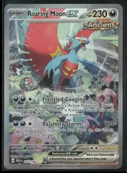 2023 Pokemon Paradox Rift Special Illustration Rare Roaring Moon 251/182 - Image 1