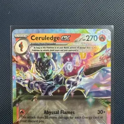 Ceruledge ex 036/191 Double Rare Surging Sparks Pokemon TCG - Image 2