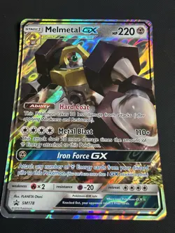 Pokemon Tcg Jumbo Promo Lot SM100 Lucario Gx SM104 Solgaleo Gx SM178 Melmetal Gx - Image 4