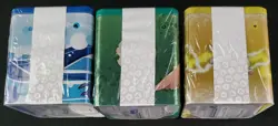 3 Factory Sealed Pokemon TCG 2022 Stacking Tins – Grass, Lightning & Water - Image 2