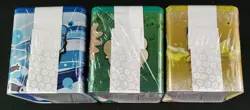 3 Factory Sealed Pokemon TCG 2022 Stacking Tins – Grass, Lightning & Water - Image 4
