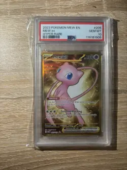 Pokemon 151 Mew PSA 10 Lot - Gold Hyper Rare + Metal Promo + Ultra Rare - Image 4