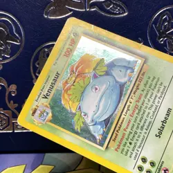Pokemon 1999 Venusaur 015/102 Base Set Holo MP - Image 4