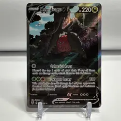 Pokemon TCG Silver Tempest Regidrago V 184/195 Alternative Full Art NM One Owner - Image 1