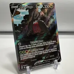 Pokemon TCG Silver Tempest Regidrago V 184/195 Alternative Full Art NM One Owner - Image 2