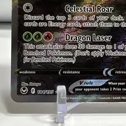 Pokemon TCG Silver Tempest Regidrago V 184/195 Alternative Full Art NM One Owner - Image 5