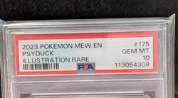 2023 Pokemon 151 Psyduck 175/165 Illustration Rare PSA 10 Gem Mint - Image 2