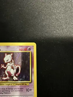 Mewtwo 10/102 Pokemon TCG 1999 Base Set Holo Unlimited Rare - Image 5