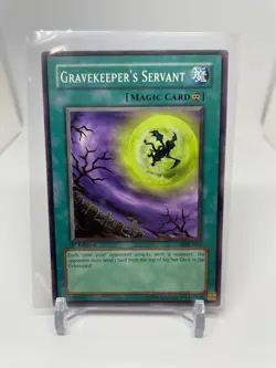 YU-GI-OH MAGIC RULER 1ST EDITION GRAVEKEEPER'S SERVANT MRL-031 - Image 1