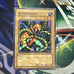 Yugioh! Kumootoko LOB-082 Common 1st Edition VLP - Image 1