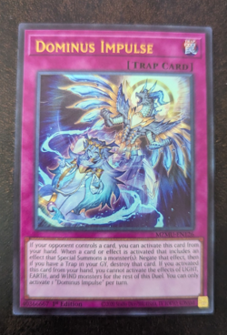 Yugioh Dominus Impulse MZMU-EN126 Ultra Rare 1st Edition LP - Image 1