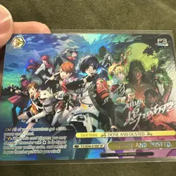 Signed Weiss Schwarz Persona 3 Reload P3/SE46-19SP SP DONE AND DUSTED. - Image 2