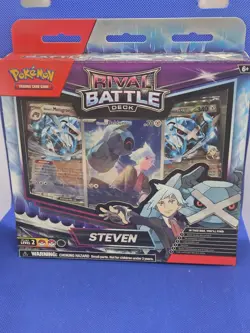 SEALED Pokemon Rival Battle Deck Steven Beldum SVP 207 Metagross - 60 Card Deck - Image 1
