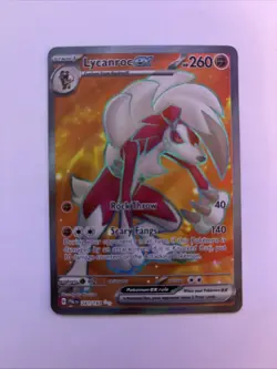 Pokemon TCG Lycanroc EX Scarlet & Violet Paldea Evolved Holo Ultra Card 241/193 - Image 2