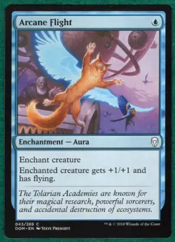 Arcane Flight - Dominaria DOM #043 - Magic: The Gathering MTG Card - Image 1