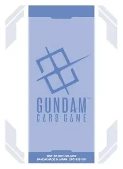 Gundam Card Game Sleeves 01 Gundam Logo - Image 1
