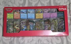 Pokemon TCG Prismatic Evolutions Costco 8 Mini-Tin Bundle w/ Promo Cards NEW - Image 1