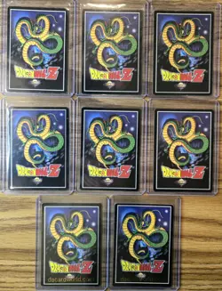 Dragon Ball Z Cell Games CCG 2001 Score Holo Foil 8 Card Lot! Vegeta, Goku, Cell - Image 2