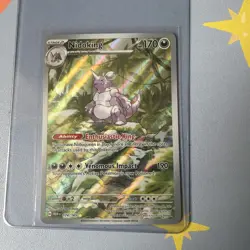 Pokemon TCG Nidoking Illustration Rare Card English, 151, 174/165 - Image 1