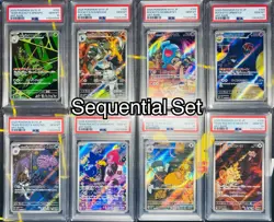PSA 10 The Glory of Team Rocket AR Sequential Set SV10 Japanese Pokemon card - Image 1