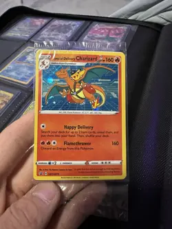 Special Delivery Charizard SWSH075 SWSH: Sword & Shield Promo Cards Holo SEALED - Image 2