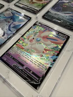 Pokemon Eevee Evolutions v Promo Card Set Complete 9-Card SWSH TCG - Image 5