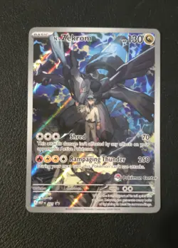 N’s Zekrom Pokemon Center Exclusive Promo - Ascended Heroes PC ETB Card - Image 1