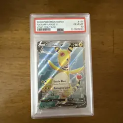 Pokemon Vivid Voltage Ampharos V 171 PSA 10 Fire Pokemon Card One Owner - Image 1