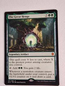 MTG The Great Henge Mythic Throne of Eldraine Nm Pack Fresh! - Image 1
