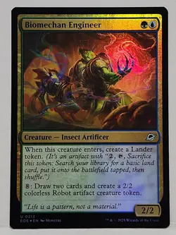 Biomechan Engineer 0213 Edge of Eternities Foil Magic the Gathering - Image 1