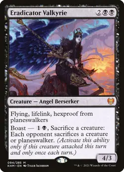 Eradicator Valkyrie Kaldheim NM MTG - Image 1