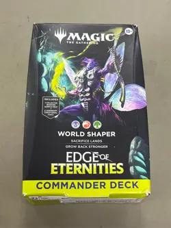 Magic: The Gathering Edge of Eternities Commander Deck - World Shaper - Image 1