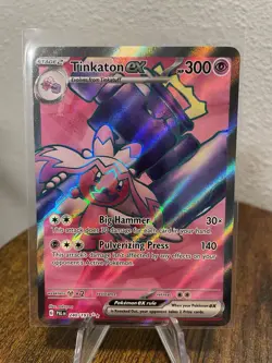 Pokemon TCG: Tinkaton Ex 240/193 Holo Full Art Ultra Rare Paldea Evolved - LP - Image 1
