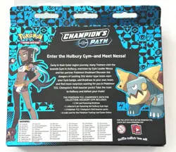Pokemon Champion's Path Pin Collection Hulbury Gym Pin Collection Nessa SEALED - Image 4