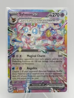 Pokemon TCG Sylveon ex 041/131 Sv: Prismatic Evolutions Double Rare Holo 270 HP - Image 1