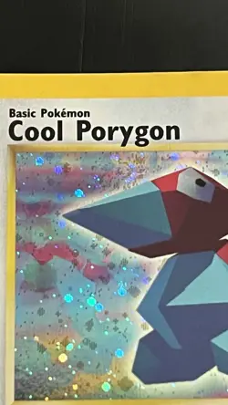 Cool Porygon 15/53 LP Swirl Wotc Black Star Promo Holo Pokemon TCG - Image 4