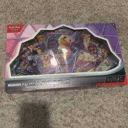 Pokemon TCG: Mimikyu EX & Alcremie EX Premium Collection Box 10 Booster Packs - Image 2