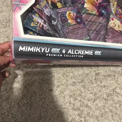 Pokemon TCG: Mimikyu EX & Alcremie EX Premium Collection Box 10 Booster Packs - Image 3