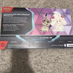 Pokemon TCG: Mimikyu EX & Alcremie EX Premium Collection Box 10 Booster Packs - Image 4