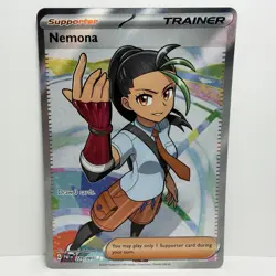 Nemona 229/091 Pokemon SV: Paldean Fates Ultra Rare Holo 2024 - Image 1
