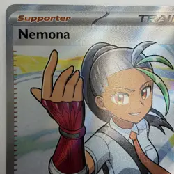 Nemona 229/091 Pokemon SV: Paldean Fates Ultra Rare Holo 2024 - Image 3